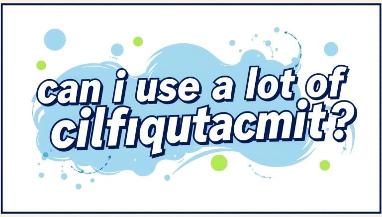 can i use a lot of cilfqtacmitd